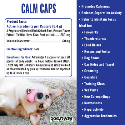 Dogzymes Calm Caps