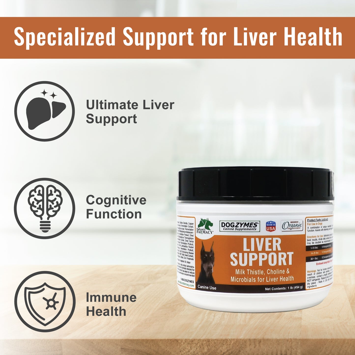Dogzymes Liver Support
