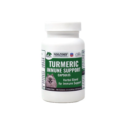 Dogzymes Turmeric Immunity Support Capsules