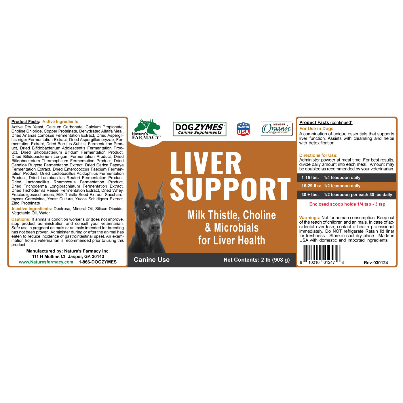 Dogzymes Liver Support