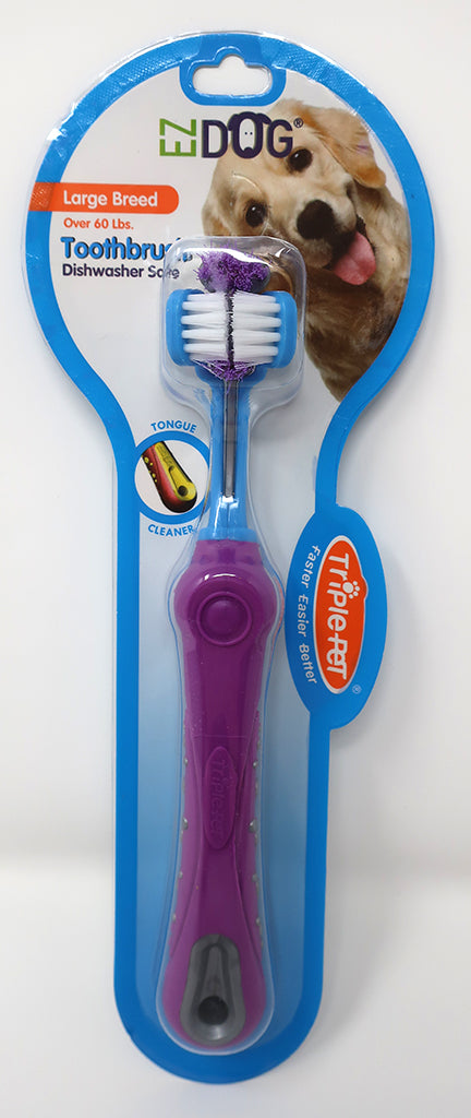 Triple Pet Toothbrush