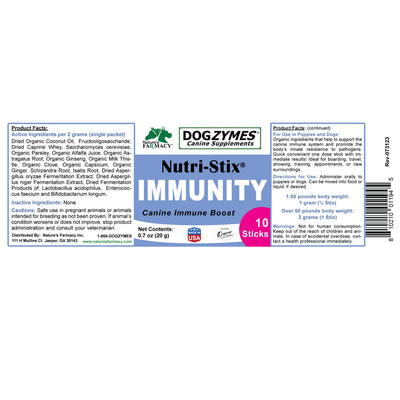 Nutri-Stix Immunity Single Serve Stix for Immediate Immune Support, Travel, Show, Performance Event